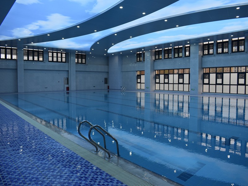 林州新四中学泳池水处理工程